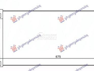 HLADNJAK KLIME za Jeep Compass od 2007. do 2011. god.