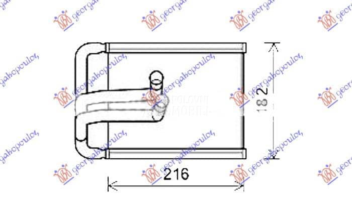 GREJAC KABINE (215x145x26)...