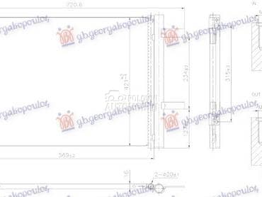HLADNJAK KLIME za Citroen DS4 za 2021. god.