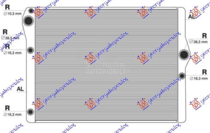 HLADNJAK MOTORA 3.0 DIZEL...