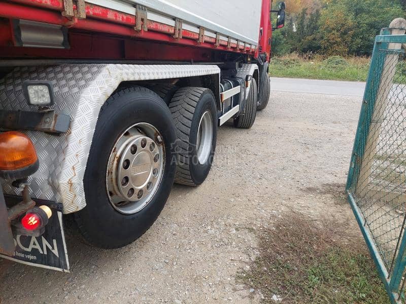 Scania 8x2 kran hiab 244