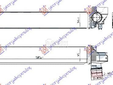 HLADNJAK INTERKULERA 1.5 za MINI Countryman od 2016. do 2021. god.