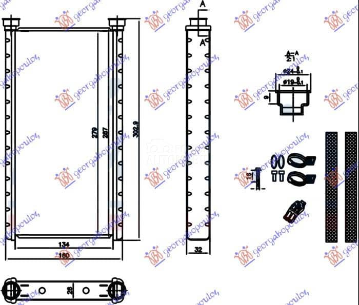GREJAC KABINE (135x280x26)