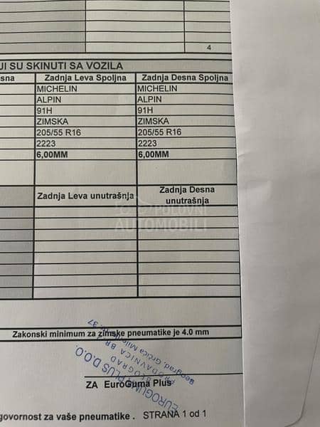 Michelin 205/55 R16 Zimska