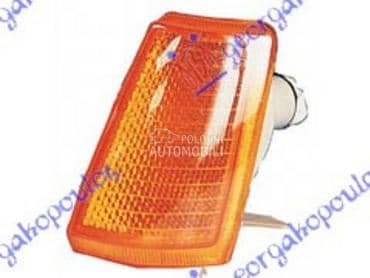 MIGAVAC ZUTI Desno za Peugeot 205 od 1983. do 1992. god.