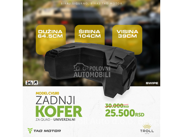 Zadnji koferi za kvadove 180