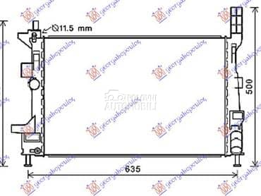 HLADNJAK MOTORA 1.5 TDCi... za Ford C-Max od 2014. do 2019. god.