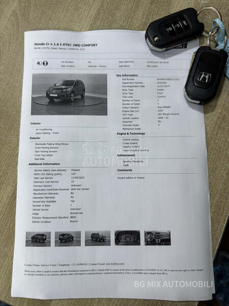 Honda CR-V 1.6d Nav/Kam