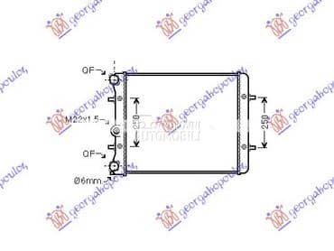 HLADNJAK MOTORA 1.4/1.6... za Seat Leon od 1999. do 2005. god.