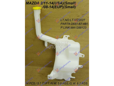 POSUDA ZA TECNOST BRISACA... za Mazda 2 od 2007. do 2014. god.