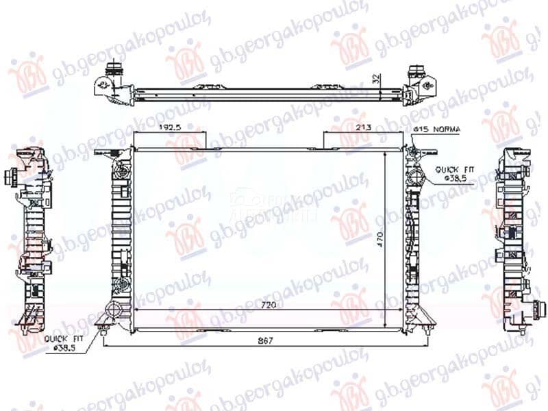 HLADNJAK MOTORA 4.2 BENZIN