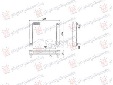 HLADNJAK MOTORA DODATNI... za BMW Serija 6 od 2015. do 2017. god.