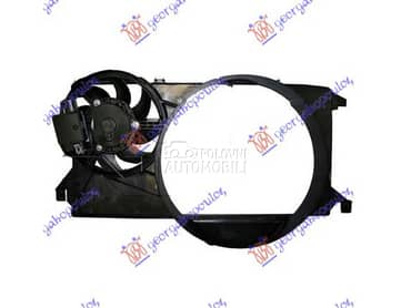 VENTILATOR (DUPLI) KOMPLET... za Ford Transit Connect od 2006. do 2013. god.