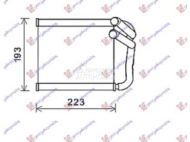 (NEMA) GREJAC KABINE... za Hyundai i30 od 2014. do 2017. god.