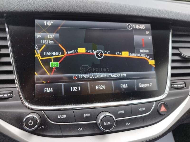 Opel Astra K 1.4 CNG/BNZ ELEGANCE