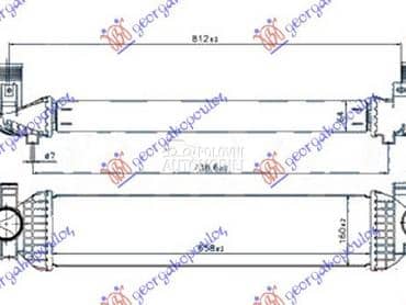 HLADNJAK INTERKULERA 2.0 TD... za Ford Kuga od 2013. do 2016. god.