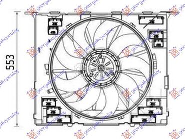 VENTILATOR KOMPLET (2.0/3.0... za BMW Serija 7 od 2015. do 2019. god.