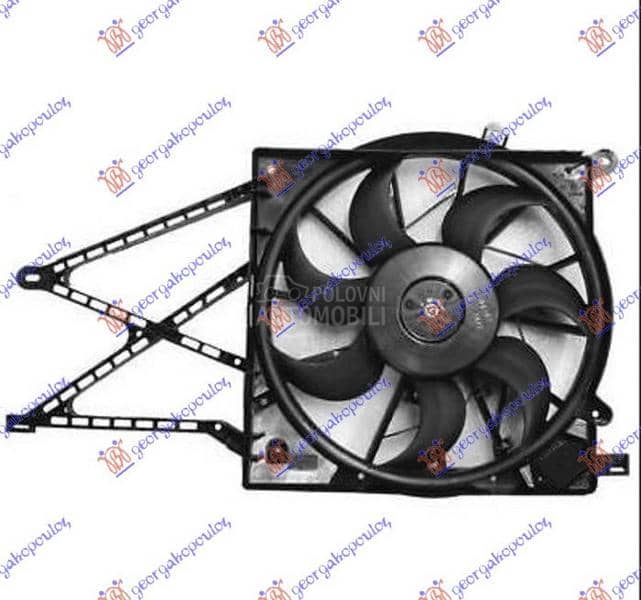 VENTILATOR KOMPLET (390mm)...