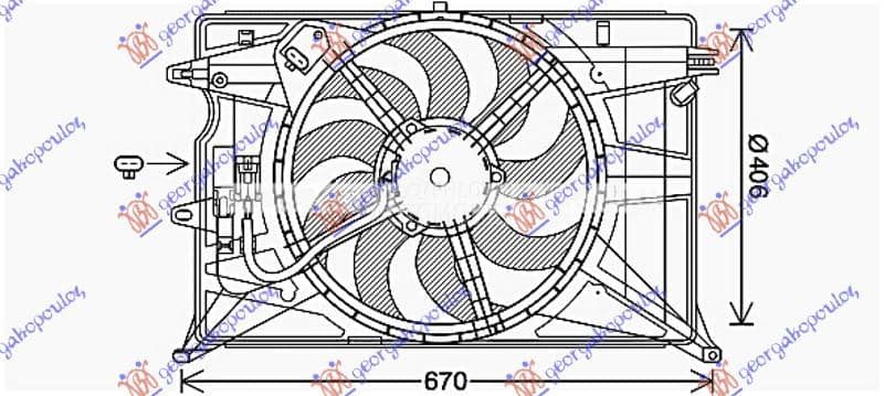 VENTILATOR KOMPLET