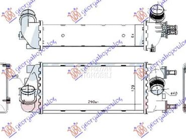 HLADNJAK INTERKULERA 0.9... za Fiat Panda za 2012. god.
