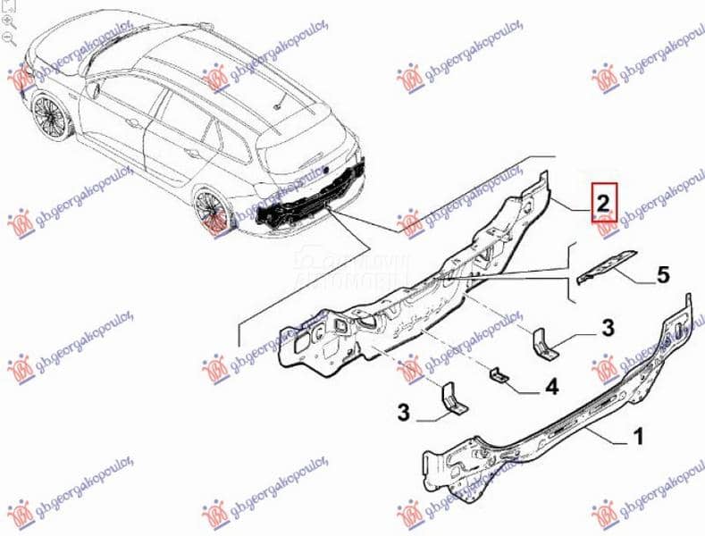 (NEMA) ZADNJI VEZNI LIM...
