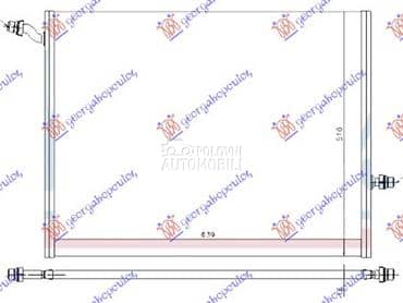 HLADNJAK MOTORA DODATNI... za Mercedes Benz V Klasa za 2020. god.