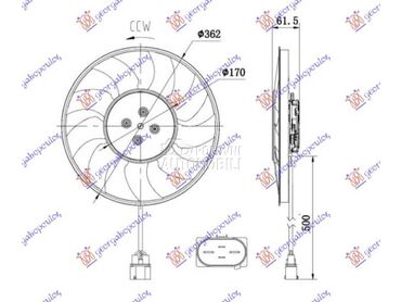 VENTILATOR 3.0 DIZEL - 4.0 ... za Volkswagen Touareg za 2018. god.