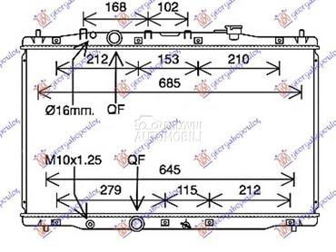 HLADNJAK MOTORA 2.2 i-DTEC... za Honda CR-V od 2013. do 2015. god.
