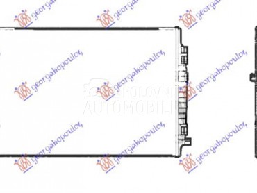 HLADNJAK MOTORA 1.4 TFSi... za Volkswagen Tiguan od 2016. do 2020. god.