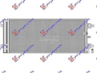 HLADNJAK KLIME 4.0 TFSI... za Audi A6 od 2014. do 2018. god.