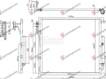 HLADNJAK KLIME za Land Rover Discovery od 2014. do 2016. god.