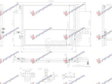 HLADNJAK KLIME 1.6... za Citroen DS4 za 2021. god.