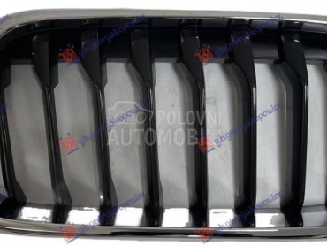 PVC MASKA HROM/CRNA Desno za BMW X2 od 2017. do 2023. god.