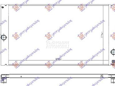 HLADNJAK MOTORA 2.4/2.5... za Volvo C30 od 2007. do 2010. god.