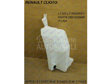 POSUDA ZA TECNOST BRISACA za Renault Clio od 2013. do 2016. god.