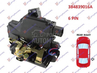 (NEMA) BRAVA ZADNJIH VRATA... za Volkswagen Passat B5 od 1997. do 2000. god.