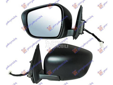 RETROVIZOR ELEKTRICNI CRNI... za Nissan Navara za 2015. god.