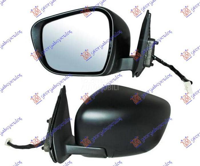 RETROVIZOR ELEKTRICNI CRNI...