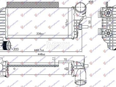 HLADNJAK INTERKULERA... za Ford C-Max od 2014. do 2019. god.