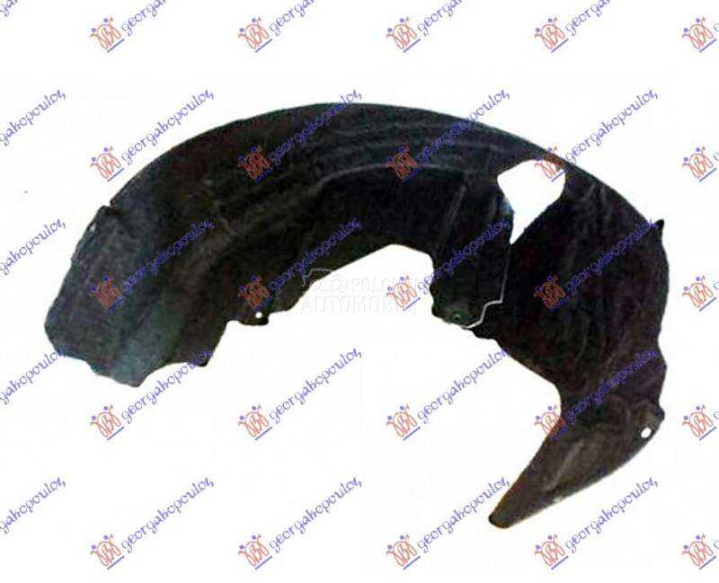 ZADNJE POTKRILO PLASTICNO Levo