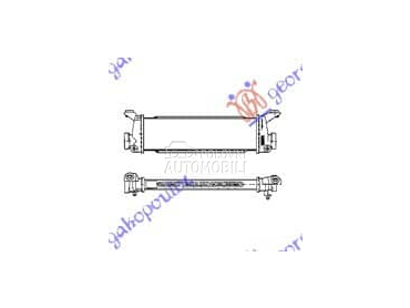HLADNJAK INTERKULERA 1.7... za Mercedes Benz Vaneo od 2002. do 2005. god.