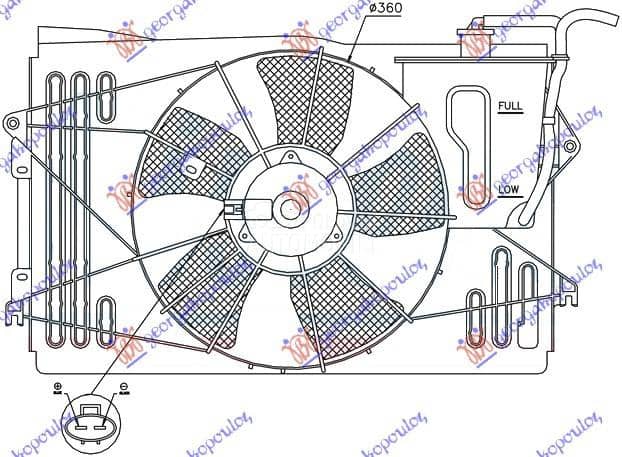 VENTILATOR KOMPLET...