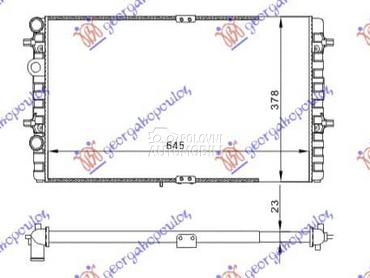 HLADNJAK MOTORA ZA SVE... za Seat Cordoba od 1999. do 2002. god.
