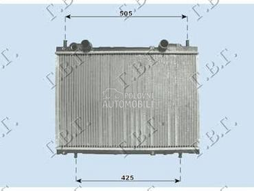 HLADNJAK MOTORA 1.4/2.0 ()... za Fiat Bravo od 1995. do 2002. god.