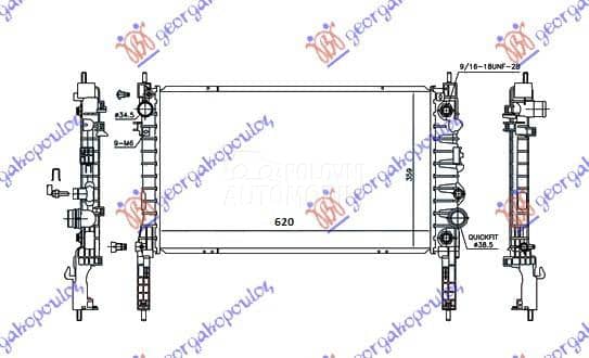 HLADNJAK MOTORA 1.4 16v...