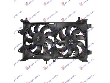 VENTILATOR (DUPLI) KOMPLET ... za Fiat Punto od 1999. do 2003. god.