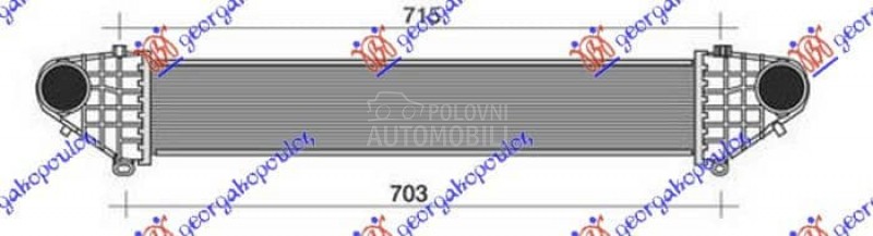 HLADNJAK INTERKULERA 2.5 T...