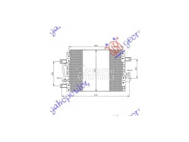 (NEMA) HLADNJAK KLIME 1.7... za Fiat Palio od 1999. do 2004. god.