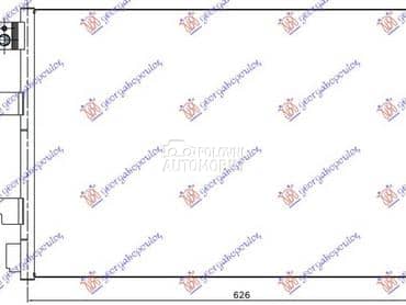 HLADNJAK KLIME 1.6 DCi... za Nissan Qashqai od 2007. do 2010. god.