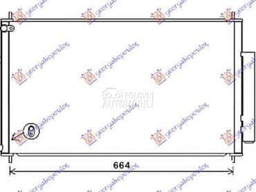 HLADNJAK KLIME 1.6/2.2... za Honda CR-V od 2013. do 2015. god.